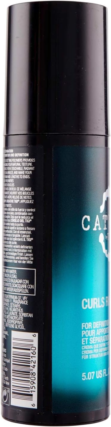 TIGI Catwalk Curls Rock Amplifier, crema definizione ricci 150 ml