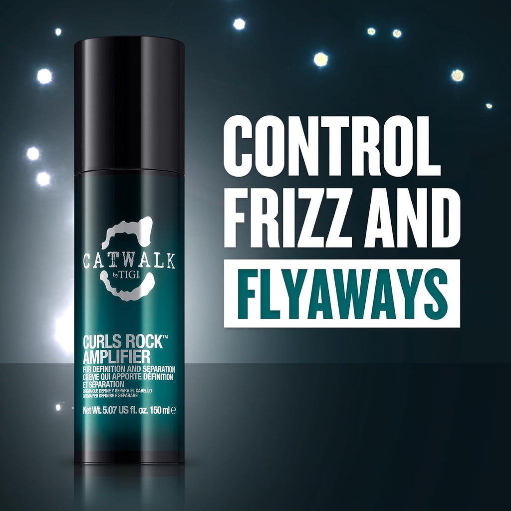 TIGI Catwalk Curls Rock Amplifier, crema definizione ricci 150 ml