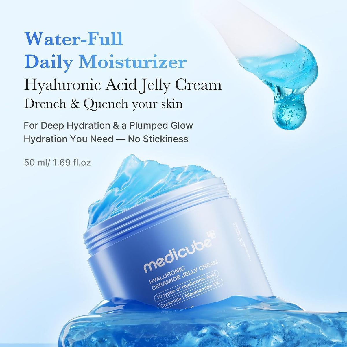 Medicube Jelly Cream, crema viso in gel