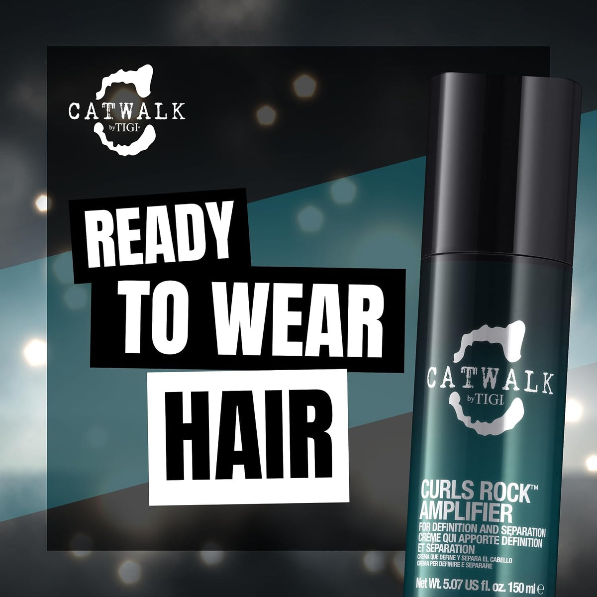 TIGI Catwalk Curls Rock Amplifier, crema definizione ricci 150 ml