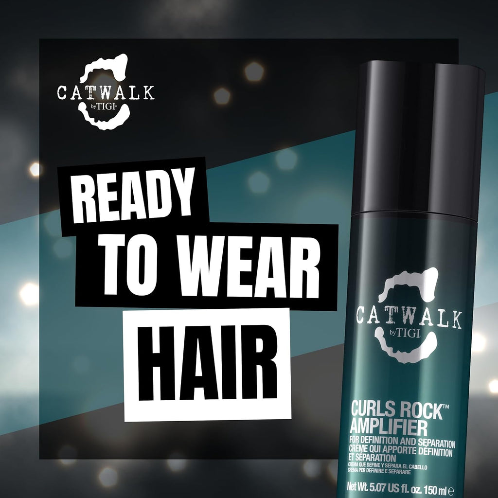 TIGI Catwalk Curls Rock Amplifier, crema definizione ricci 150 ml