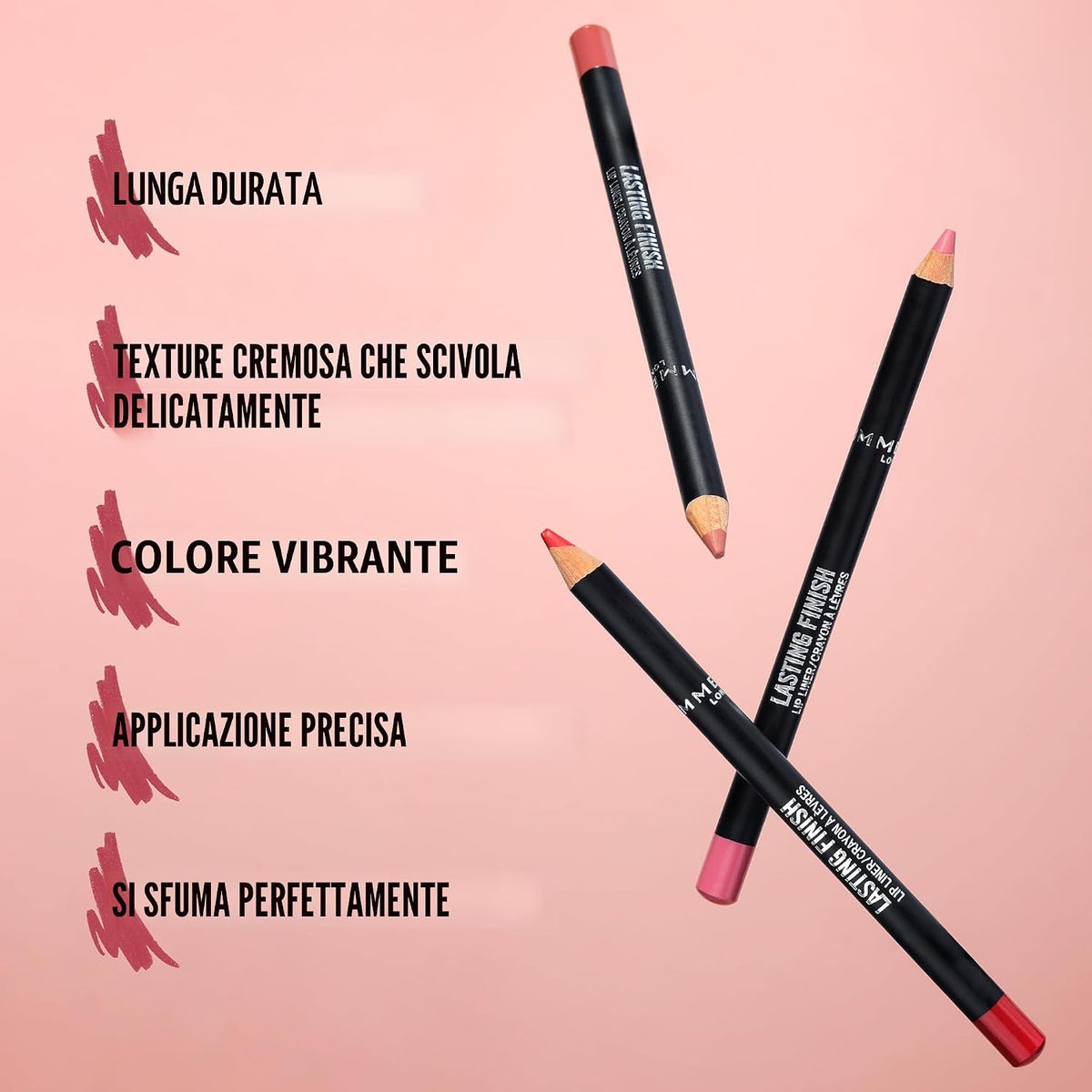 Rimmel London Lasting Finish 1000 Kisses, matita labbra