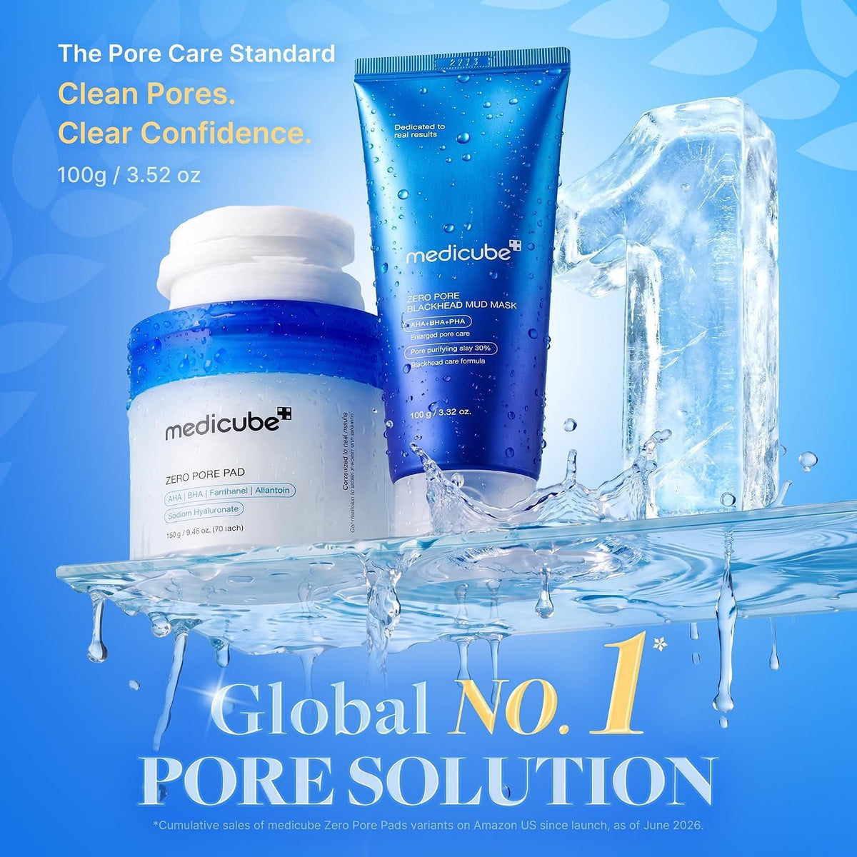 Medicube Zero Pore, maschera viso all’argilla