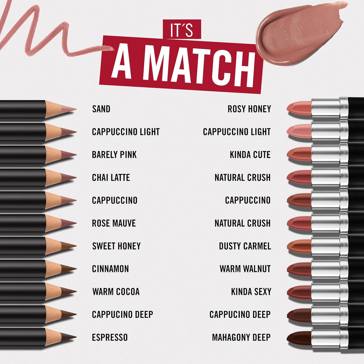Rimmel London Lasting Finish 1000 Kisses, matita labbra
